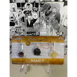 Llaveros Metálicos Ichiban Kuji One Piece Premio H Colección para Chicas Vol. 1 Llavero Nami Triset Estilo Japonés - Product Image 1