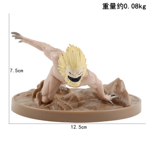 XRH <span class=keywords><strong>Anime</strong></span> giapponese Attack on Titan action figure Levi Eren Mikasa <span class=keywords><strong>Anime</strong></span> figure prezzo economico bambole in PVC - Product Image 3