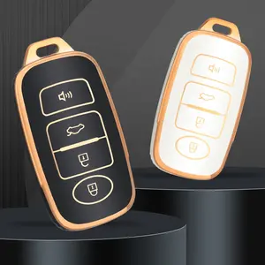New Fashion TPU Car Key Case Cover For Perodua Myvi Ativa viva auto parts Remote