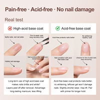 Missgooey 30g Gel de construction sans acide, indolore, pour modelage, fin et souple, professionnel, longue durée, pour renforcement des ongles