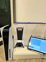 Console de jeu vidéo PlayStation 5 PS-5 Slim, édition numérique, version avec lecteur optique, jeux ultra-rapides