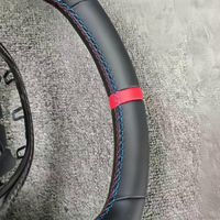 Volant sport en cuir de qualité supérieure avec cadre en fibre de carbone pour BMW G12 G20 G30 G32 G36 G01 G06 G11 G80 G21 M3 M4 M5