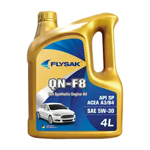 QN-F8 engine lubricant 4L Full Synthetic API SP A3/B4 5W-30 Gasoline Motor Oil Wholesale