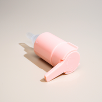 Pompe à lotion 24/410 avec capuchon en aluminium anti-déversement et fermeture lisse pour lotions, savons liquides et cosmétiques