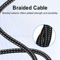 Cables de Datos ULT-unite Tipo C de Carga Rápida, 1m 1.5m, Cable USB-C, USB-A Macho a Tipo-C Macho, con Embalaje en Bolsa de Polietileno