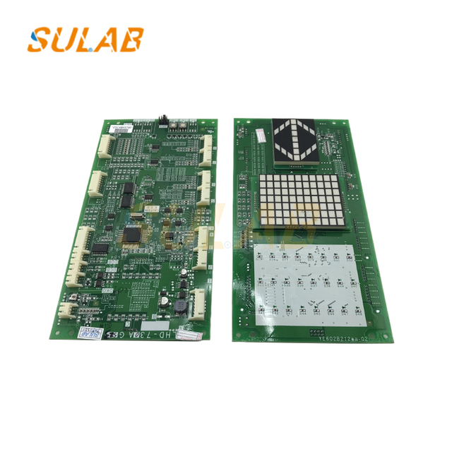 Elevator Car Display Board Elevator LED Floor Indicator Board Cabin Floor Display Panel Lift Control PCB Parts LHD-730A G23