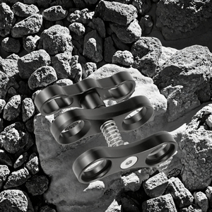 Clip de Mariposa de Doble Bola de Aleación de Aluminio Ligero para Buceo, Abrazadera para Cámara Subacuática para <span class=keywords><strong>Insta360</strong></span> <span class=keywords><strong>ONE</strong></span> <span class=keywords><strong>R</strong></span>/X4/X5 DJI Osmo GoPro Hero - Product Image 3