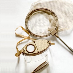 Insect Explorer Kit Catcher con lente d'ingrandimento Bugs Catcher Cage pinzette a rete a farfalla per bambini scienza natura - Product Image 1