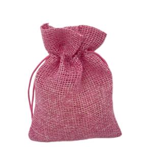 Sac d'emballage textile pour bijoux, bracelet à cordon de serrage, couleur unie, cadeau - Product Image 2