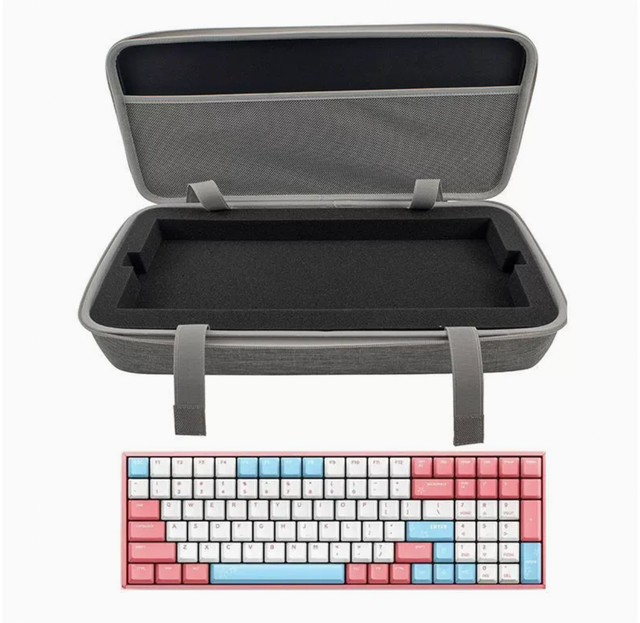 Hard EVA Carrying Case for Gaming Mechanical Keyboard Waterproof Keyboard Storage Bag EVA Hard Shell Travel Protector Keyboards