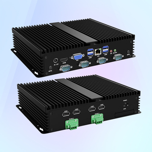 Mini PC industriel embarqué sans ventilateur G687 LAN I3 2310M 3217U <span class=keywords><strong>I5</strong></span> 1145G7 I7 1185G7 2117U J1900 J6412 6 COM avec GPIO - Product Image 1