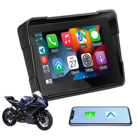 Android Auto Y Carplay Pantalla untuk Moto Accesorios Per Con Pour Gps Senza Fili 5 kantong inci Pulgadas Tautan cermin