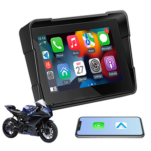 Sans fil Android Auto Y Carplay Pantalla Para Moto Accesorios Per Con Pour Gps Senza Fili 5 Pouces Pulgadas <span class=keywords><strong>Mirror</strong></span> <span class=keywords><strong>Link</strong></span> - Product Image 1
