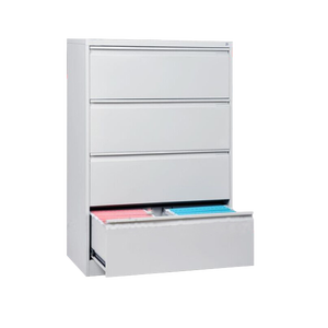 Modern 4-Drawer Vertical Steel <b>File</b> <b>Cabinet</b> High Quality Iron Lockable Factory Direct <b>Sale</b> <b>for</b> Home Office Kitchen Hotel Use - Product Image 4