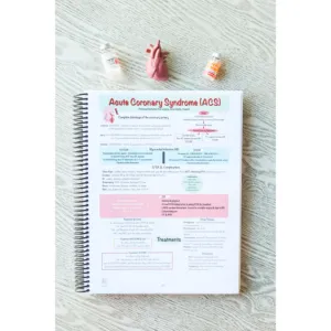 Carnet Spirale Personnalis Labon Pour tudiants En Soins Infirmiers Guide D'tude ZS P2113 - Product Image 4