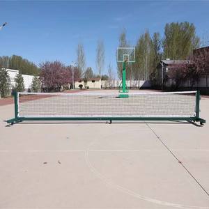 Nhà máy nóng bán 7m có thể điều chỉnh chuyên nghiệp tính di động lĩnh vực thiết bị pickleball <span class=keywords><strong>Net</strong></span> hệ thống - Product Image 5