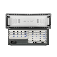 Processeur de mur vidéo modulaire FPGA, contrôleur matriciel sans soudure avec 4 couches d'empilage pour salle de contrôle et centre de commandement
