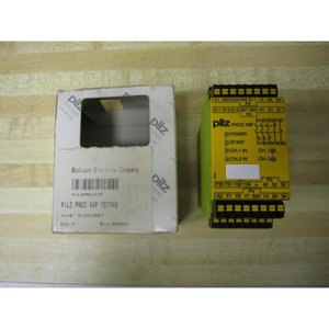 Pilz Pnoz X8p Safety <b>Relay</b> 120Vac Din Rail Mount Screw Terminal - Product Image 1
