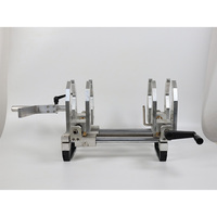 SST-125 de gabarit de suspension de Machine de Fusion de prise portative 63-125mm PE/PP/PVDF/PB soudure de Tube de tuyau en plastique 4 pinces
