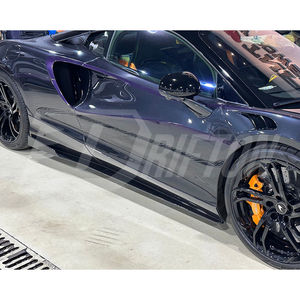 NOVi Style Visible Carbon Fiber <b>Side</b> Skirt For Mclaren Artura Body Kits - Product Image 2