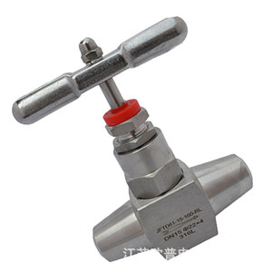 วาล์วเข็มสแตนเลส JFTD61-15-160-P DN15 1/2 นิ้ว แบบปรับมือ สำหรับใช้งานทั่วไป - Product Image 2