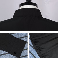 Robe Midi Ecclésiastique pour Femme, Tenue de Célébration Liturgique avec Col Romaine, pour Ministre d'Église, Prêtre, Pasteur, ou Cosplay