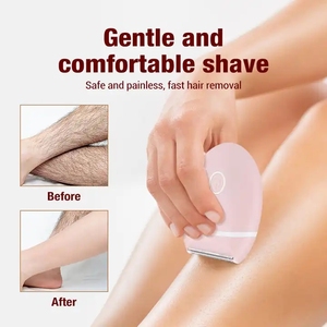 Depiladora Bikini 3 en 1, Herramientas de Depilación Sin Dolor, Recortadora de Vello Corporal y Facial, Depiladora Eléctrica para Mujer, Maquinilla de Afeitar para Bikini - Product Image 5