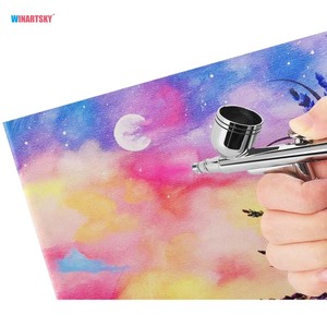 Bộ Sơn Phun Sơn 14 Màu (Mỗi Loại 30Ml), Bộ Sơn Phun Sơn Nước Cho Kim Loại, Mô Hình Nhựa, Da, Đục, Màu Ngọc Trai - Product Image 4