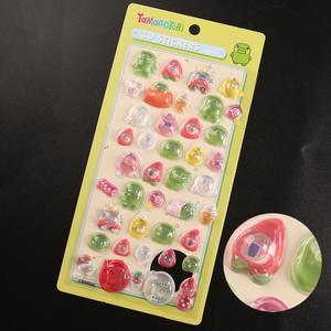 Pegatinas Sólidas para Niños, Pegatinas Decorativas con Relieve 3D de Cristal, Lindas y Animadas, Estilo <span class=keywords><strong>Tamagotchi</strong></span> - Product Image 4