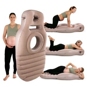 Hình Chữ O PVC Inflatable mang thai đệm thoải mái bụng ngủ nước nệm - Product Image 6