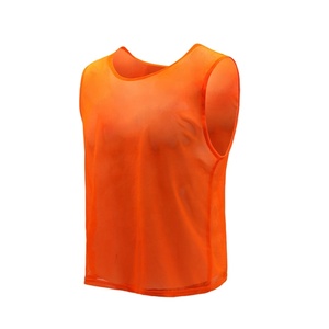 Pinnies Wear Entrenamiento Chalecos de fútbol Baberos Deporte Barato Equipo de doble cara Transpirable Reversible Malla Fútbol Logotipo personalizado Niños Adultos - Product Image 2