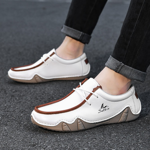 Zapatos Casuales de Hombre, Estilo <span class=keywords><strong>Dr</strong></span>. Martens, de Caña Baja, Sólidos, Anti-Impacto, Tallas Grandes, Éxito de Ventas Transfronterizo - Product Image 2
