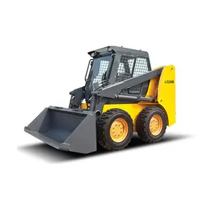 Lonking mới Skid chỉ đạo Bộ nạp cdm308 mini bánh loader với file đính kèm để bán