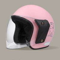 Casques de moto pour hommes et femmes certifiés 3C, très vendus, demi-casques, toutes saisons, chauds, anti-UV