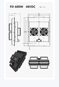 Enfriador Termoeléctrico FD-600W48VHETA PAD, <span class=keywords><strong>Aire</strong></span> <span class=keywords><strong>Acondicionado</strong></span> Industrial para Refrigeración <span class=keywords><strong>y</strong></span> Calefacción, Intercambio de <span class=keywords><strong>Calor</strong></span> Industrial - Product Image 6