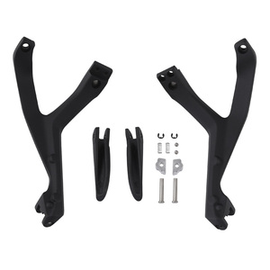 Reposapiés Trasero para Motocicleta TCMT Plateado/Negro Arena, Compatible con Ducati 899 959 1199 1299 Panigale, Kit de Reposapiés para Pasajero XF-075 - Product Image 6