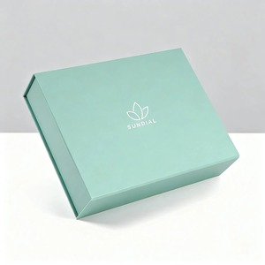 Luxury <b>magnetic</b> seal embossed packaging <b>gift</b> <b>box</b> for high-end skincare products can be customized according to needs - Product Image 5