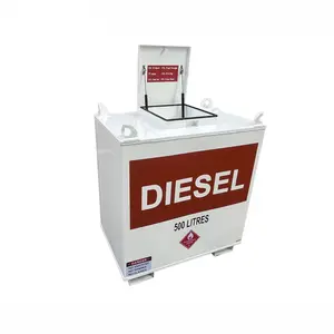 SUMAC Utile 500 Litre En Aluminium En Acier Inoxydable Disponible Huile Diesel Réservoir De Carburant De Stockage