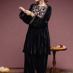 . Hermosa.-Kurta con Salwar. Para vestido de fiesta-ropa-vestido con elegante de trabajo para/fiesta/boda = 2021 - Product Image 1