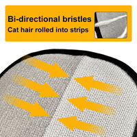 Gant de toilettage pour animaux de compagnie, pour enlever les poils de chat des vêtements, du lit, du tapis, du canapé, gant de massage et de nettoyage pour animaux, gant anti-chute de poils