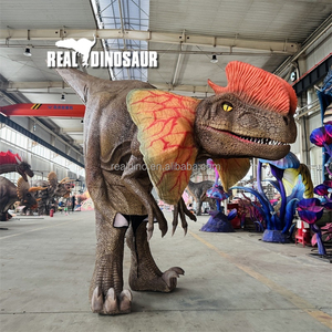 Disfraz de Dinosaurio de Tamaño Real para Adultos, con Patas Ocultas, de Fibra de Vidrio, para Centros Comerciales y Parques de Aventuras, RDC-1107 - Product Image 1