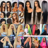 Perruque Lace Front Ondulée Naturelle Densité 150% Cheveux Vierges Brésiliens Transparente Sans Colle Pré-Plumée Cheveux de Bébé Qualité Naturelle Douce