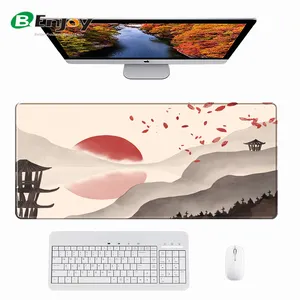 Custom Design Japanse Waterdichte Grote Verlengde Gaming Laptop Muismat Bureaublad Toetsenbord Pad
