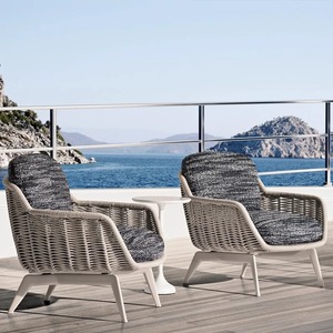 Hot Selling Garden Furniture Lounge Set Villa Leisure Pe <b>rattan</b> Aluminum Alloy <b>Sofa</b> <b>Outdoor</b> Lounge Sectional <b>Sofa</b> Furniture Set - Product Image 2