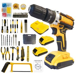 Taladro de Motor sin Escobillas de 21V de Larga Duración, Batería de 1.1Ah, Kit de Herramientas Eléctricas de Alto Torque, Directo de Fábrica - Product Image 2