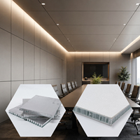 Panneau en nid d'abeille en aluminium sur mesure |   Panneau composite imperméable |   Système de décoration des murs extérieurs