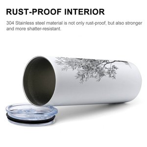 20Oz Stainless Steel Tumbler Vacuum Insulated Custom <b>Tree</b> Design Travel <b>Mug</b> - Product Image 6