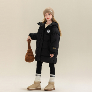 Giacca Invernale Lunga Imbottita in Cotone per Ragazze con Fodera Calda in Cotone - Product Image 2