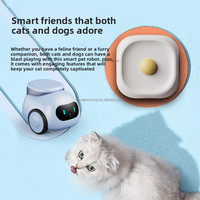 Nouveaux jouets robots intelligents pour animaux de compagnie, contrôle sans fil, application intelligente, robot compagnon pour animaux de compagnie avec vidéo 2K et audio à distance, jouets interactifs pour animaux de compagnie