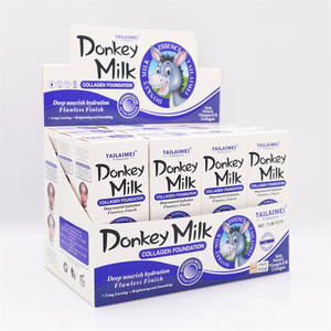 Base de Maquillaje de Colágeno de Leche de Burra F279, Control de Grasa, Piel Radiante, Hidratante, Larga Duración, Cobertura Total, Base Líquida - Product Image 3